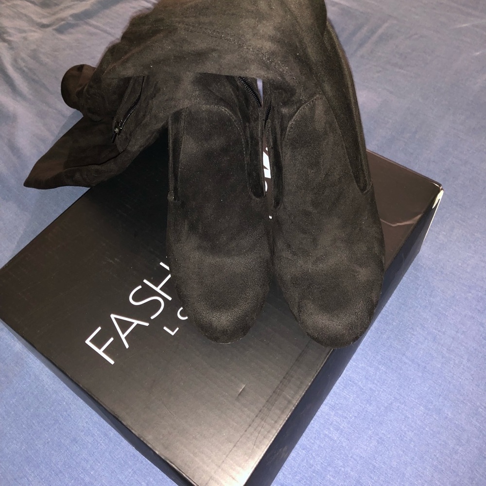 Fashion Nova Knee High Boots